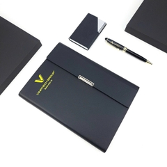 Bộ gift set Sổ da in logo theo yêu cầu