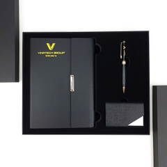Bộ gift set Sổ da in logo theo yêu cầu