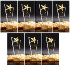 Cúp vinh danh nhân viên Ngân Hàng Vietcombank Chi Nhánh Nam Đà Nẵng