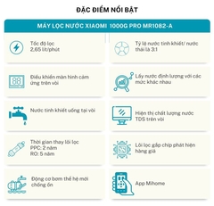 Máy Lọc Nước Xiaomi Mijia 1000G Pro MR1082-A