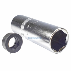 Bộ tuýt mở bugi TOTAL THSPS12166 THSPS12216 16-21mm đầu tuýp lục giác 1/2" thép CRV bền chịu nhiệt - Trang bị toàn diện