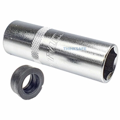 Bộ tuýt mở bugi TOTAL THSPS12166 THSPS12216 16-21mm đầu tuýp lục giác 1/2" thép CRV bền chịu nhiệt - Trang bị toàn diện