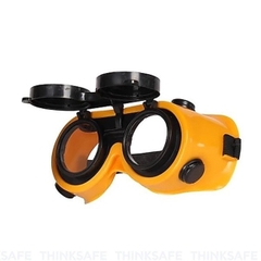 Kính bảo hộ INGCO HSGW01 với thiết kế linh hoạt, khóa mở gần, thông gió, và ống kính rõ ràng - Trang bị toàn diện