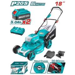 Máy cắt cỏ xe đẩy dùng pin 14inch-18inch, dung tích 30L - 60L, đường kính cắt 340mm - 510mm - Trang bị toàn diện