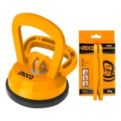 Giác hút kính INGCO HSU012501, Tay cầm ABS, đường kính 115mm, Hút tối đa 25kg - Trang bị toàn diện