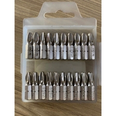 Vít đa năng INGCO 65mm, chất liệu thép công nghiệp S2, hai đầu vít, mạ niken, Vít chính hãng - Trang bị toàn diện