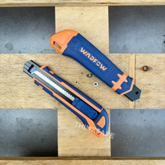 Dao rọc giấy Wadfow nhiều kích thước 132 - 168mm kèm lưỡi SK5 kích thước lưỡi 18x100mm và 9x80mm - Trang bị toàn diện