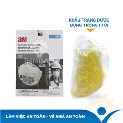 Khẩu trang 3M 8210 dây qua gáy dùng trong y tế kháng khuẩn, chống giọt bắn dùng cho bác sĩ - Trang bị toàn diện