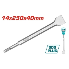 Mũi đục đuôi gài Total, mũi đục dẹp và mũi đục nhọn chuyên dùng để đục, khoét bề mặt cứng