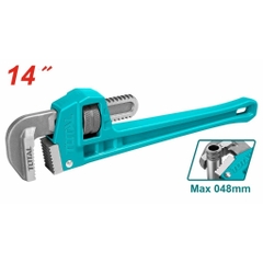 Mỏ lết răng Total, kích thước 8 - 24 inch, mỏ lết cầm tay dùng chất liệu thép carbon, đầu kềm rèn thả-Trang bị toàn diện