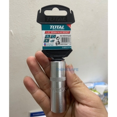 Bộ tuýt mở bugi TOTAL THSPS12166 THSPS12216 16-21mm đầu tuýp lục giác 1/2" thép CRV bền chịu nhiệt - Trang bị toàn diện