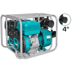 Máy bơm nước dùng xăng Total, đường kính ống hút và xả 25mm - 100mm, hệ thống khởi động giật nổ