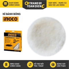 Nỉ đánh bóng INGCO APB0111801 kích thước 180mm chất liệu len thật, Nỉ đánh bóng chính hãng - Trang bị toàn diện
