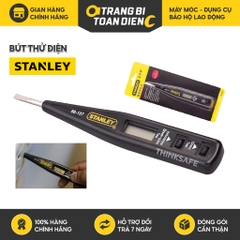 Bút thử điện điện tử STANLEY 66-137-S, Kiểm tra điện áp AC/DC xoay chiều và một chiều thân nhựa - Trang bị toàn diện