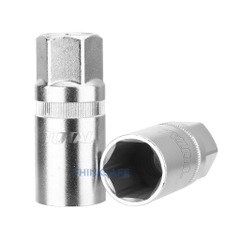 Bộ tuýt mở bugi TOTAL THSPS12166 THSPS12216 16-21mm đầu tuýp lục giác 1/2" thép CRV bền chịu nhiệt - Trang bị toàn diện