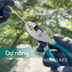 Kìm mũi trượt Total THT118062, THT118082, THT118102, Kích thước 6 inch- 10 inch, Kìm 2 lỗ đen bóng - Trang bị toàn diện