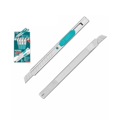 Dao rọc giấy Total lưỡi dao SK5, Nhiều kích thước, dùng cắt giấy, băng keo, rọc thùng Bút rọc giấy, điêu khắc gỗ