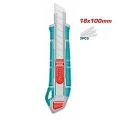 Dao rọc giấy Total lưỡi dao SK5, Nhiều kích thước, dùng cắt giấy, băng keo, rọc thùng Bút rọc giấy, điêu khắc gỗ