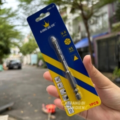 Mũi khoan đa năng lục giác KingBlue KBH2F kích thước 4 - 12mm, dài 95mm, khoan tường, gạch men, đá, kính, bê tông, sắt