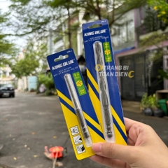 Mũi khoan bê tông không tắc kê mũi đa năng, đầu lục giác KingBlue hai cạnh mẫu mới chất lượng, số lượng 1