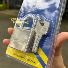 Ổ khóa KingBlue KYV40 kích thước 40mm, chất liệu cùm thép ruột đồng chất lượng, bảo vệ tài sản khóa cửa, kho xưởng