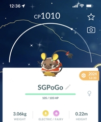 Shiny costume Dedenne