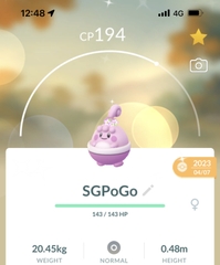 Shiny Happiny with Flower Crown