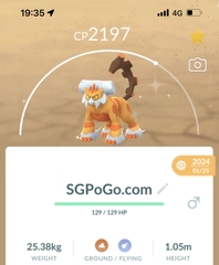 Shiny Landorus Therian level 50 + 3 moves