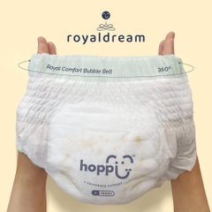 Bỉm - Tã dán Hoppi Royal Dream cao cấp, thấm hút 14 giờ cho bé size L 40 miếng (cho bé 9 - 14kg)
