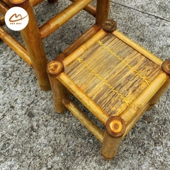 Bộ bàn ghế tre tự nhiên (2 ghế 1 bàn)