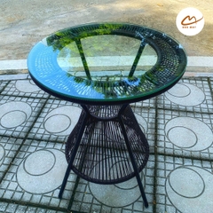 Bộ bàn ghế chân quỳ (4 ghế 1 bàn)