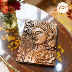 Tranh Phật Tĩnh Tâm Màu Đồng