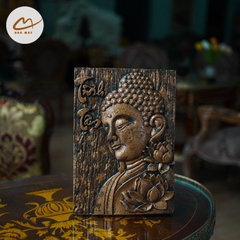 Tranh Phật Tĩnh Tâm Màu Đồng