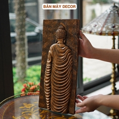 Tranh Decor Phù Điêu Dáng Phật
