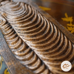 Tranh Decor Phù Điêu Dáng Phật