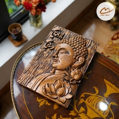 Tranh Phật Tĩnh Tâm Màu Đồng