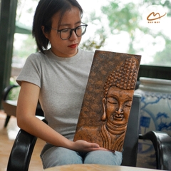 Tranh Decor Phù Điêu Diện Phật