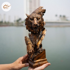 Tượng Phong Thủy Mãnh Hổ Sơn Lâm Màu Đồng
