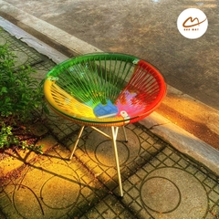 Bộ bàn ghế Acapulco ngũ sắc 2 ghế 1 bàn