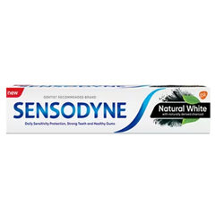 Kem đánh răng trắng răng Sensodyne Natural White với chiết xuất than hoạt tính, 75ml