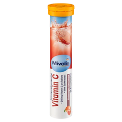 Viên sủi Mivolis Vitamin C, 20 viên