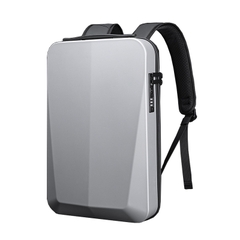 Balo đựng Laptop 15.6 inch BANGE khóa mật mã TSA007 khối đa diện vuông kèm cáp sạc ẩn