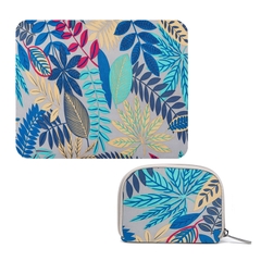 Combo Túi chống sốc + Túi đựng chuột + Miếng lót chuột họa tiết hoa văn