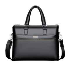 Cặp da công sở đựng Laptop Baodidaishu viền sọc ngang nổi bật