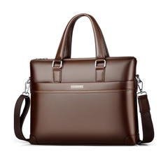 Cặp da công sở đựng Laptop Baodidaishu viền sọc ngang nổi bật