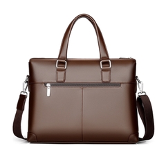 Cặp da công sở đựng Laptop Baodidaishu viền sọc ngang nổi bật