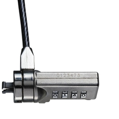 Khóa laptop TARGUS DEFCON Resettable T-Lock combo Cable Lock Polybag - PA410BX