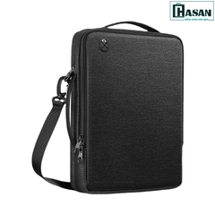 Túi đeo chéo QiSKYER cho Macbook/Thinkpad/Asus/Surface 13-14 inch kèm khe phone ẩn