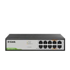 Switch D-Link hỗ trợ POE, tốc độ 100Mbps (3 Năm | Vỏ Sắt)