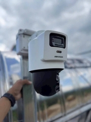 IP Camera Speed Dome 4MP Hikvision 2 mắt 2 khung hình DS-2SE2C400MWG-E/14 và  PTZ DS-2SE3C404MWG-E/14
